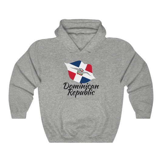 Dominican Republic Lips Flag Hoodie Sweatshirt 1 - Unisex