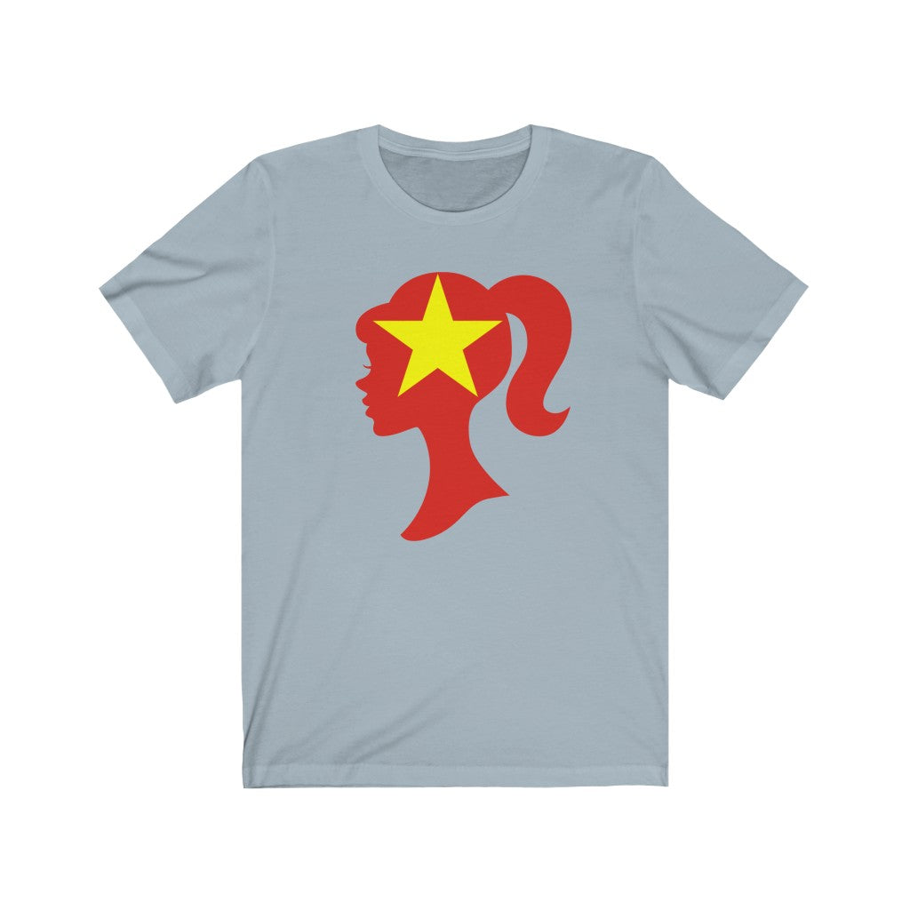 Vietnam Girl Flag Premium Tee - Unisex