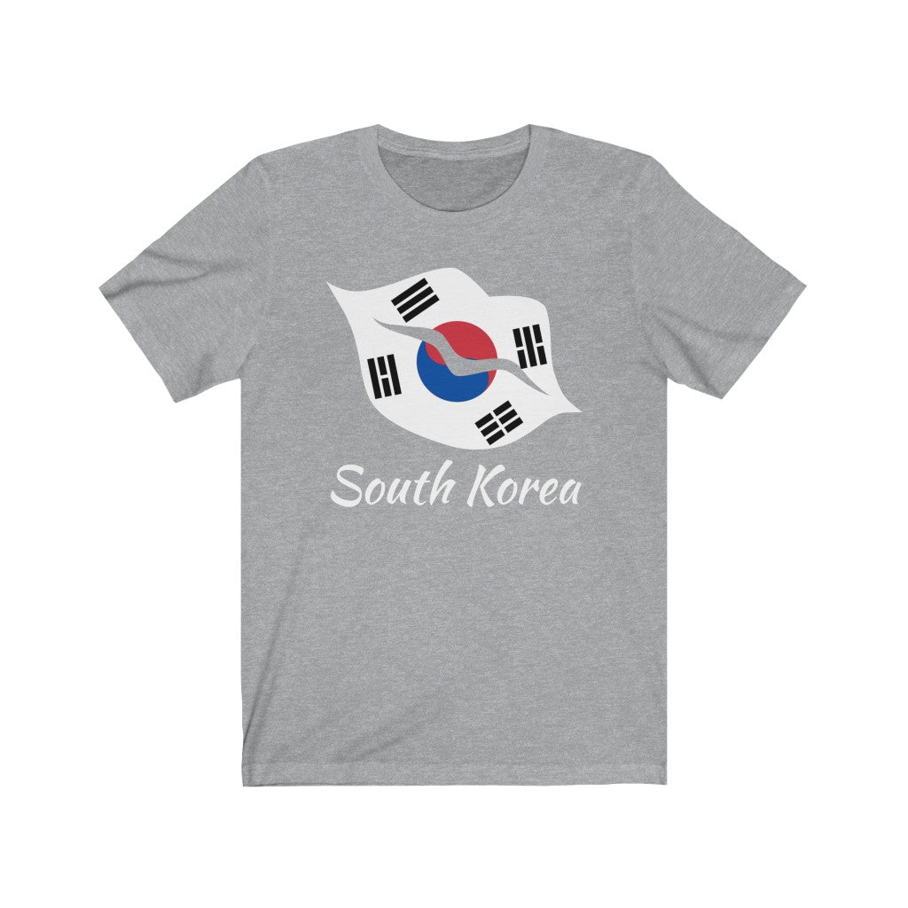 South Korea Lips Flag Premium Tee 2 - Unisex