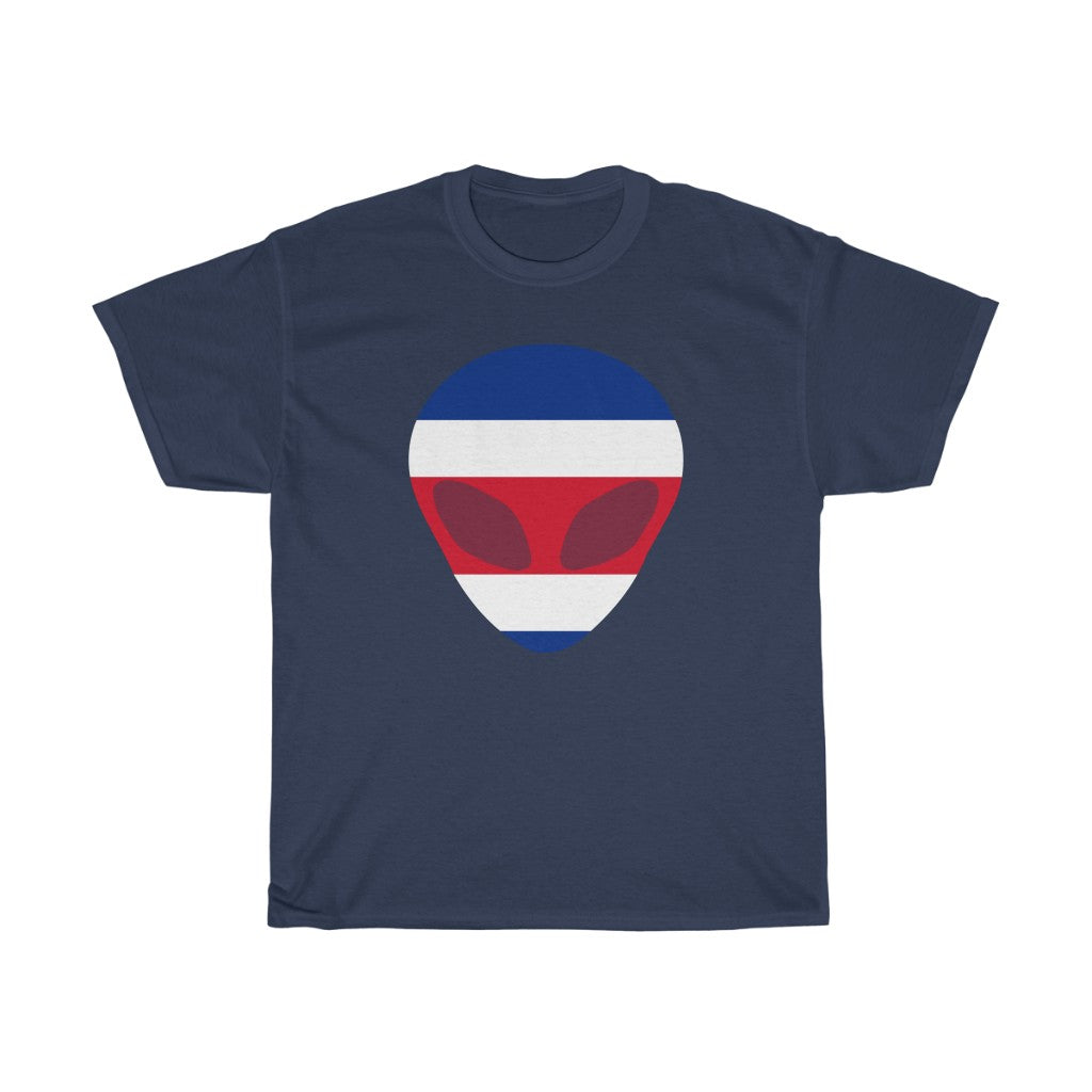 Costa Rica Alien Flag Standard Tee - Unisex
