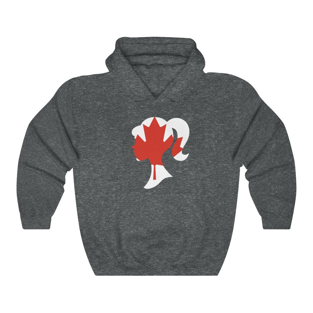 Canada Girl Flag Hoodie Sweatshirt - Unisex