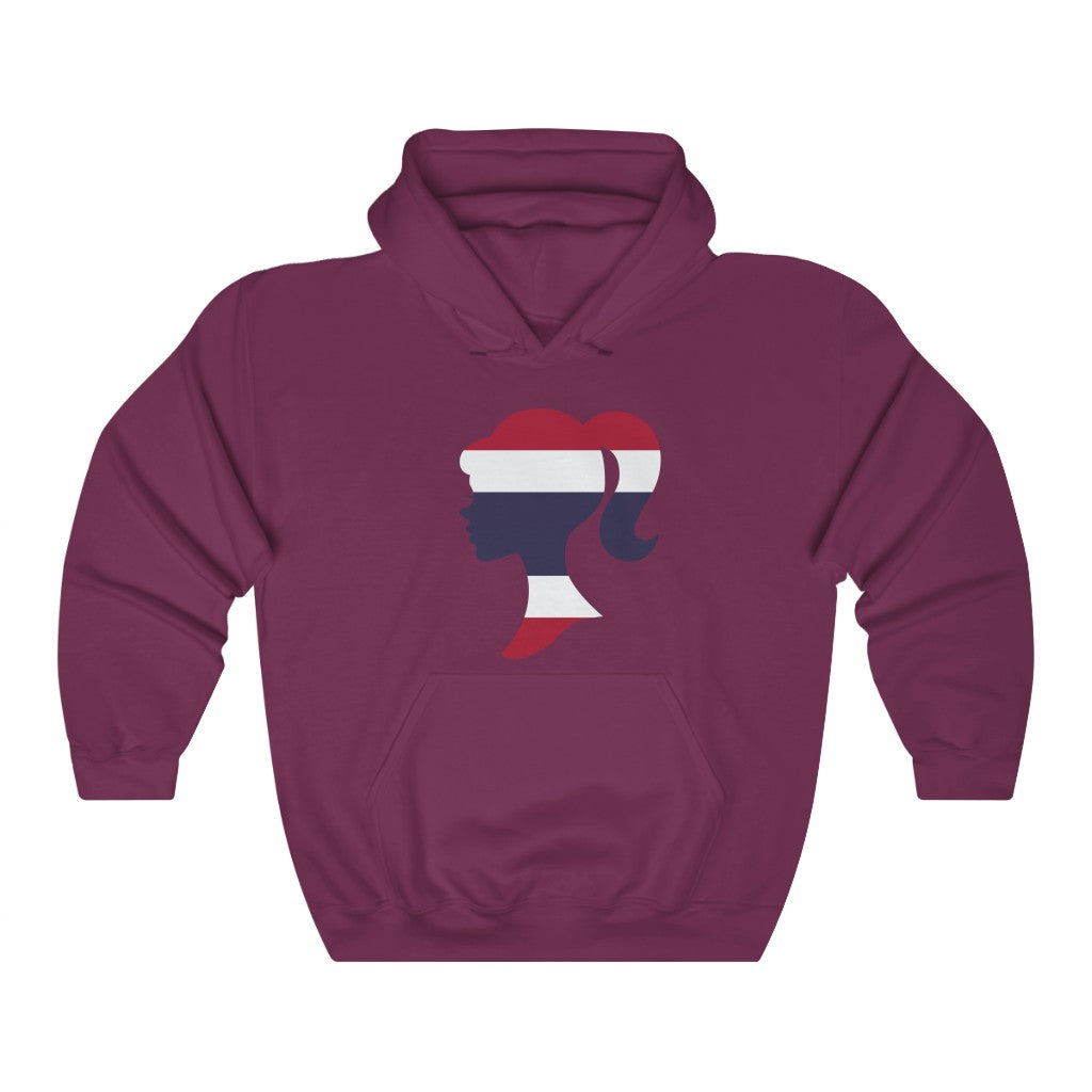 Thailand Girl Flag Hoodie Sweatshirt - Unisex