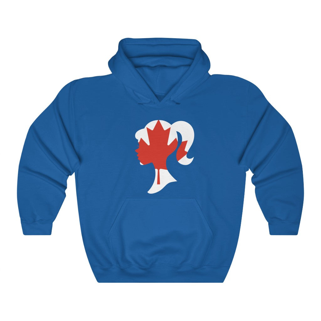 Canada Girl Flag Hoodie Sweatshirt - Unisex