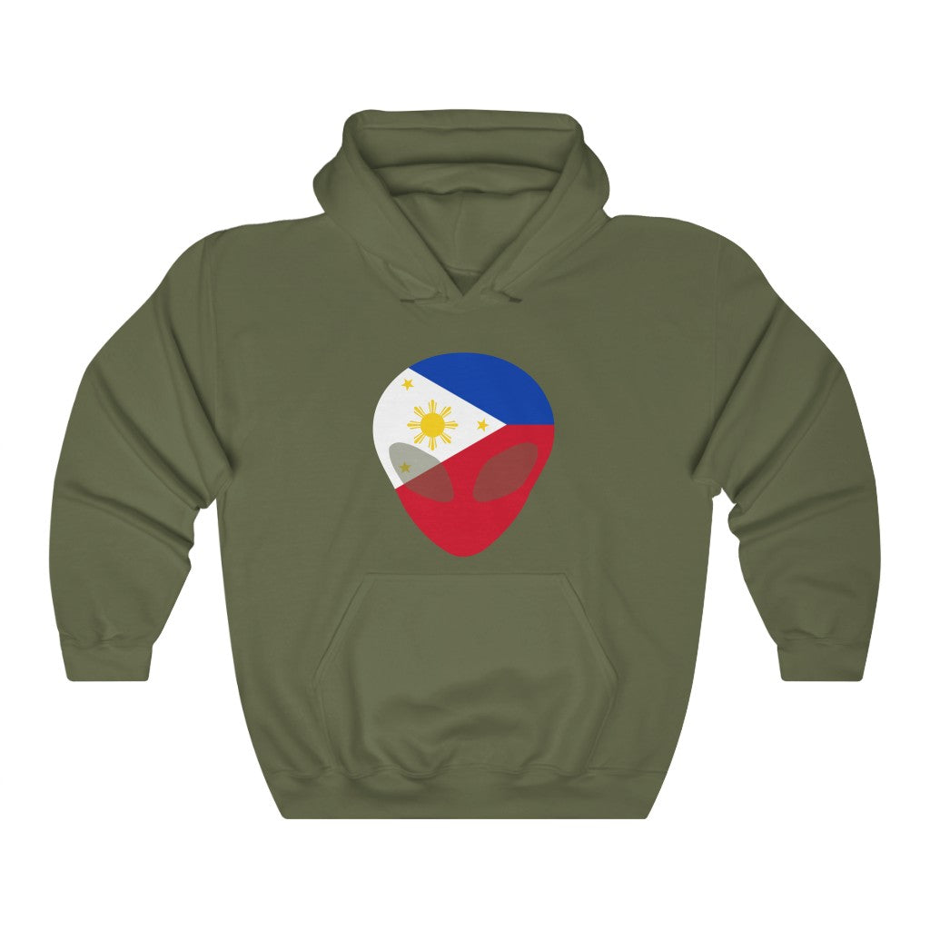 Philippines Alien Flag Hoodie Sweatshirt - Unisex