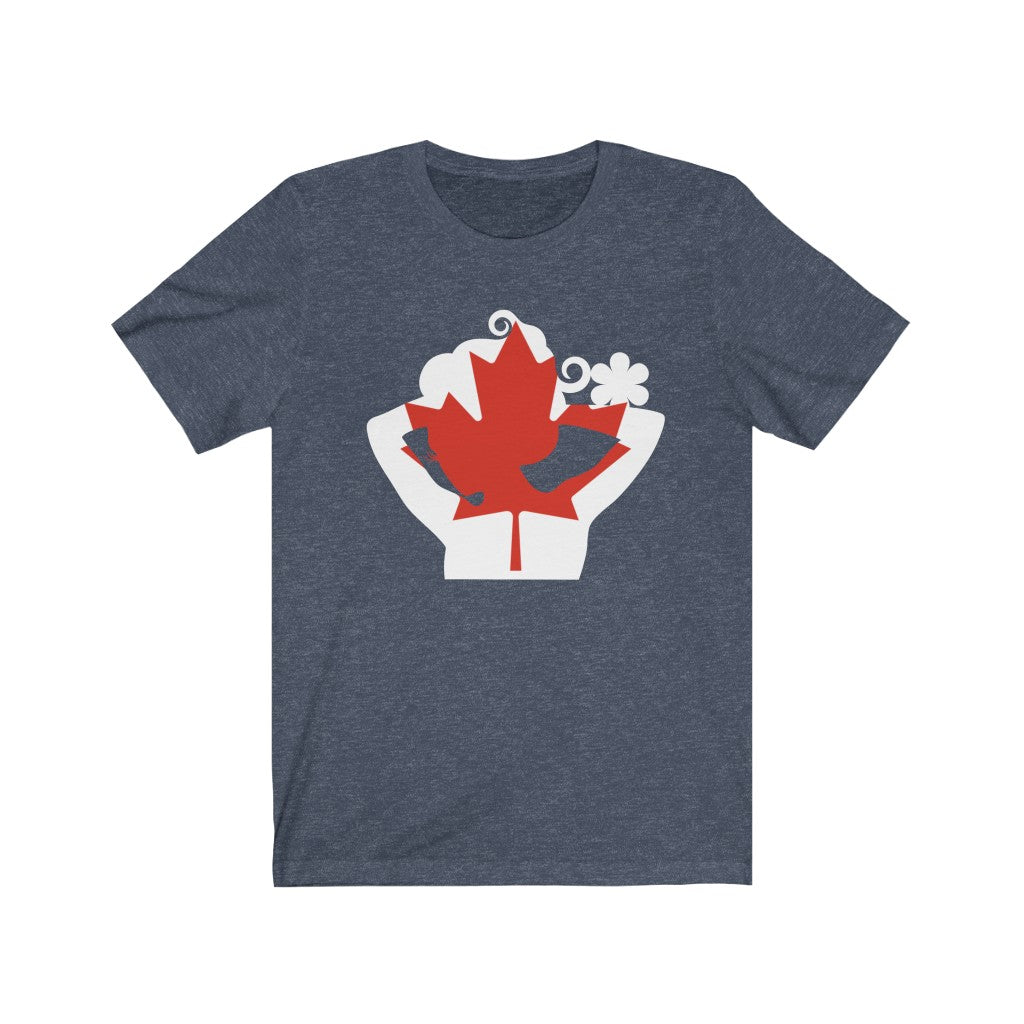 Canada Lady Flag Premium Tee - Unisex