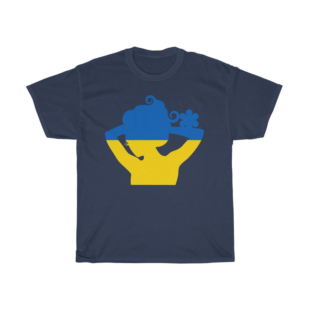Ukraine Lady Flag Standard Tee - Unisex