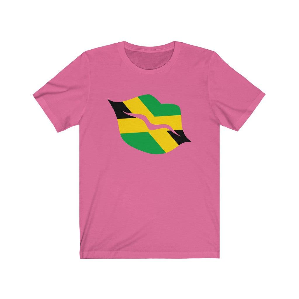Jamaica Lips Flag Premium Tee - Unisex