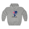 Australia Girl Flag Hoodie Sweatshirt 1 - Unisex