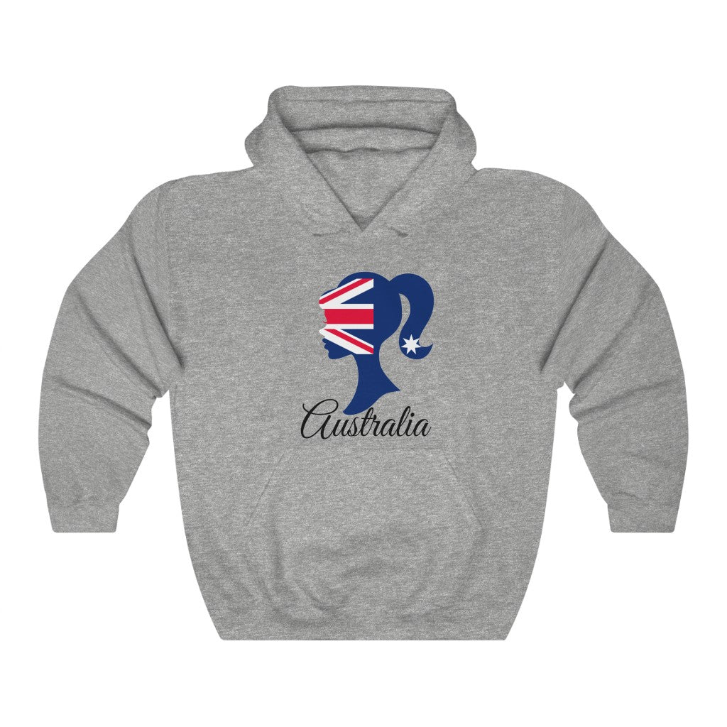 Australia Girl Flag Hoodie Sweatshirt 1 - Unisex