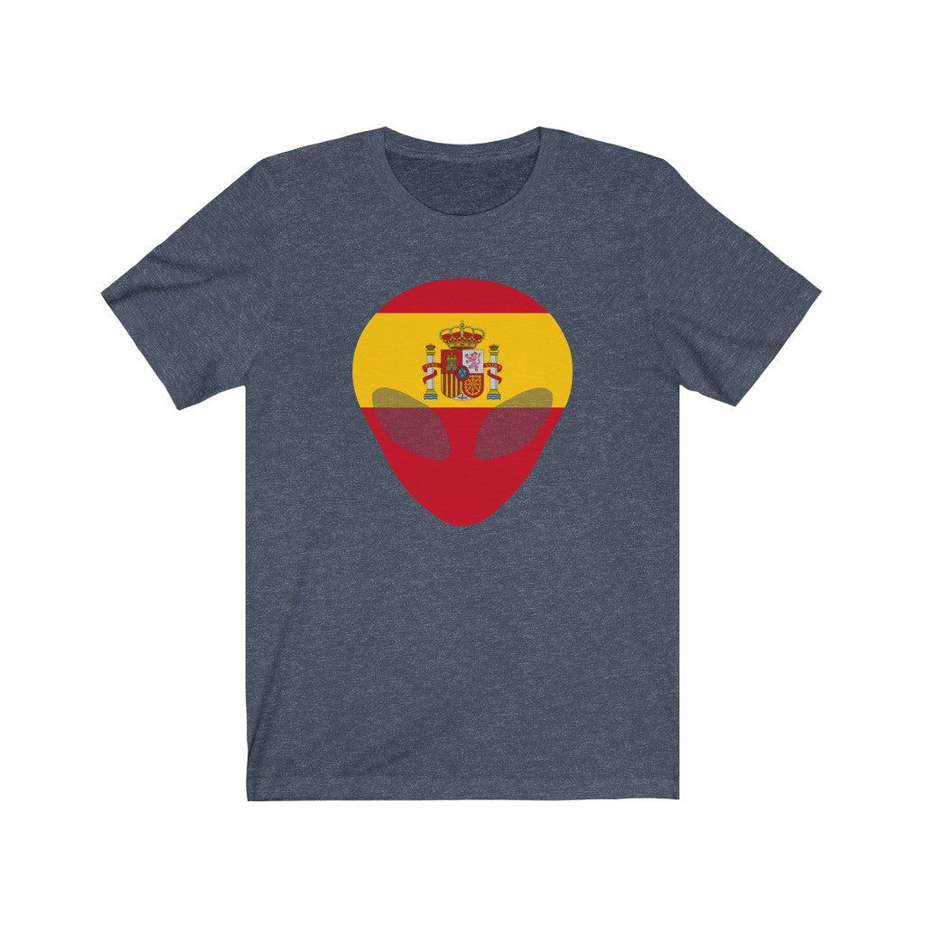 Spain Alien Flag Premium Tee - Unisex