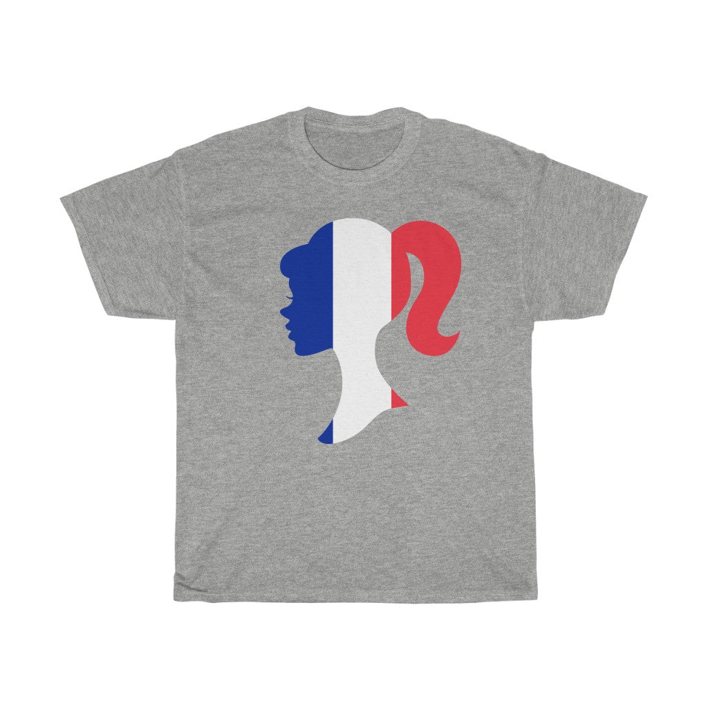 France Girl Flag Standard Tee - Unisex