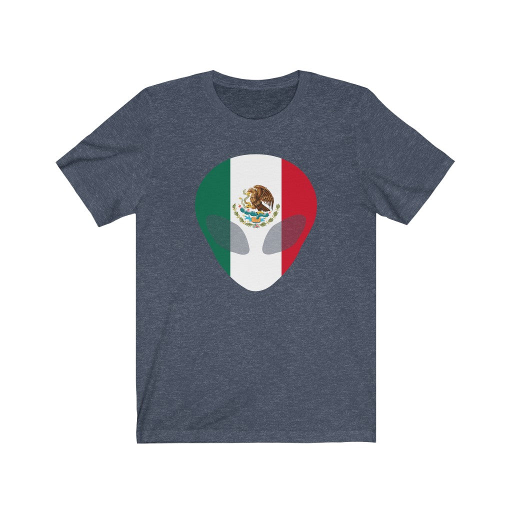 Mexico Alien Flag Premium Tee - Unisex