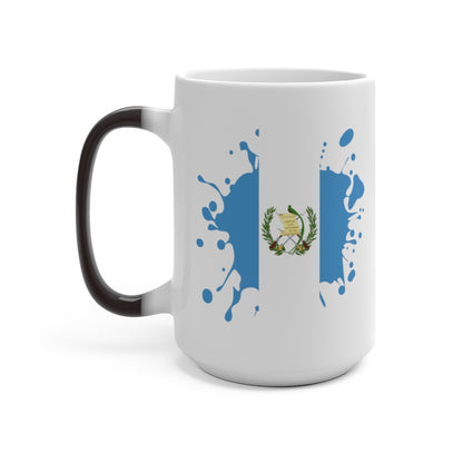 Guatemala Splat Color Changing Mug