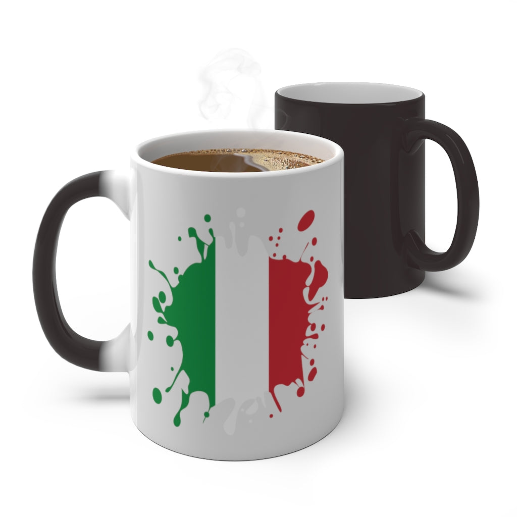Italy Splat Color Changing Mug