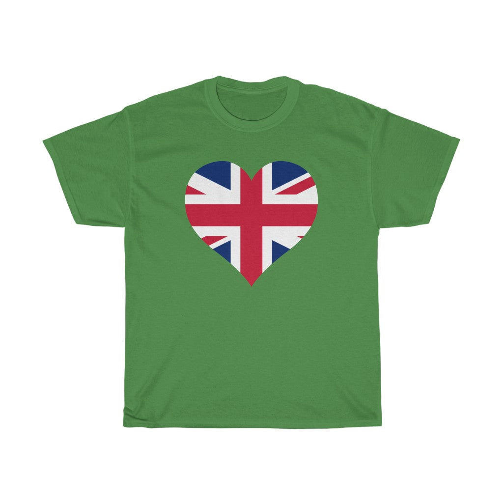 United Kingdom Heart Flag Standard Tee - Unisex