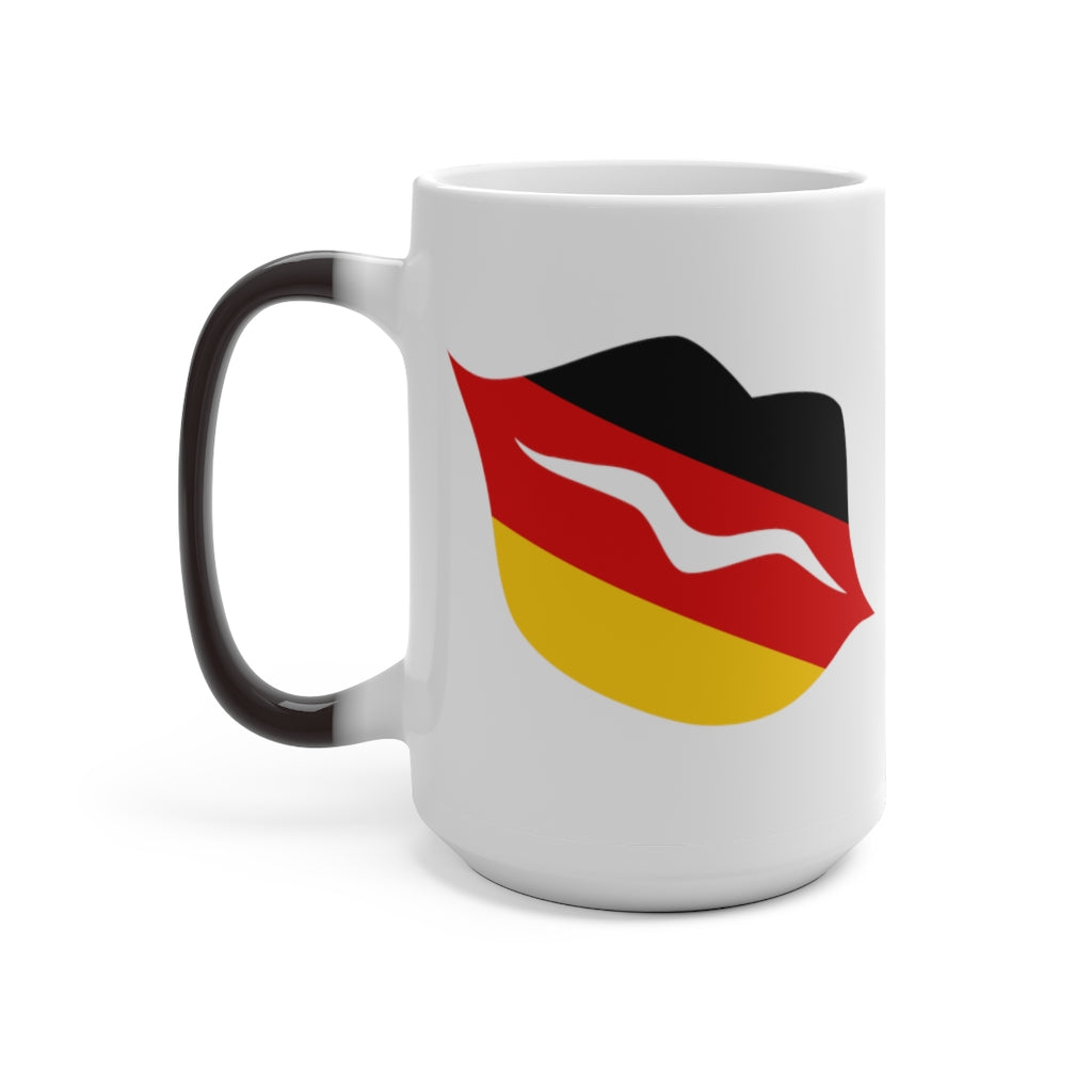 Germany Lips Color Changing Mug