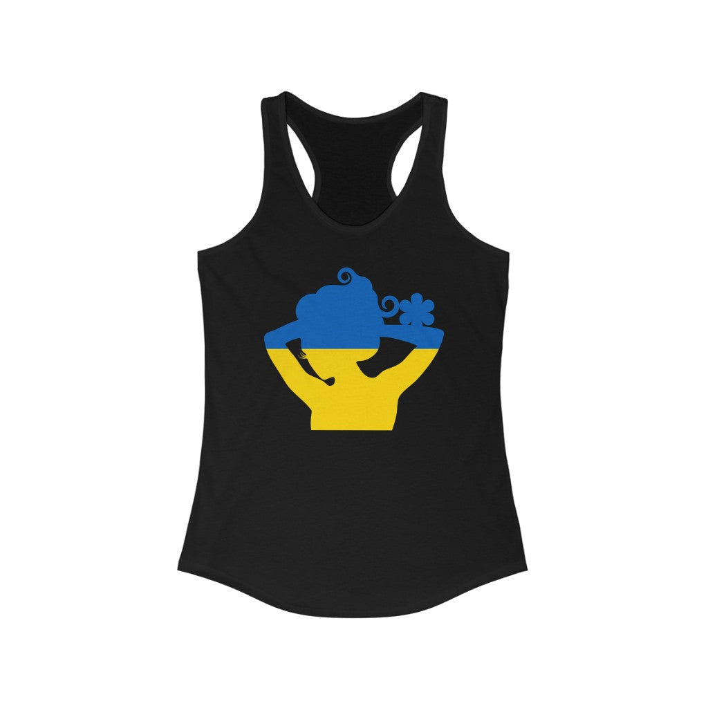Ukraine Lady Flag Tank – Women