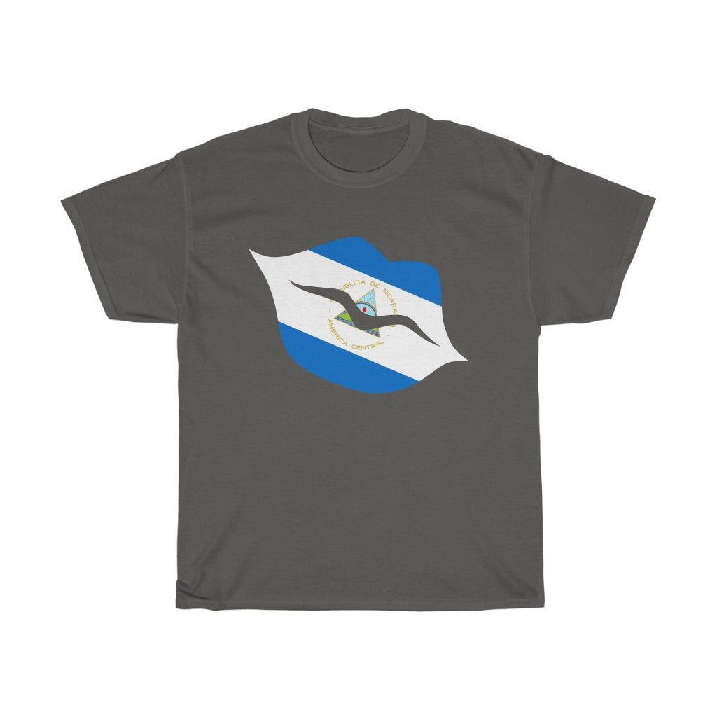 Nicaragua Lips Flag Standard Tee - Unisex