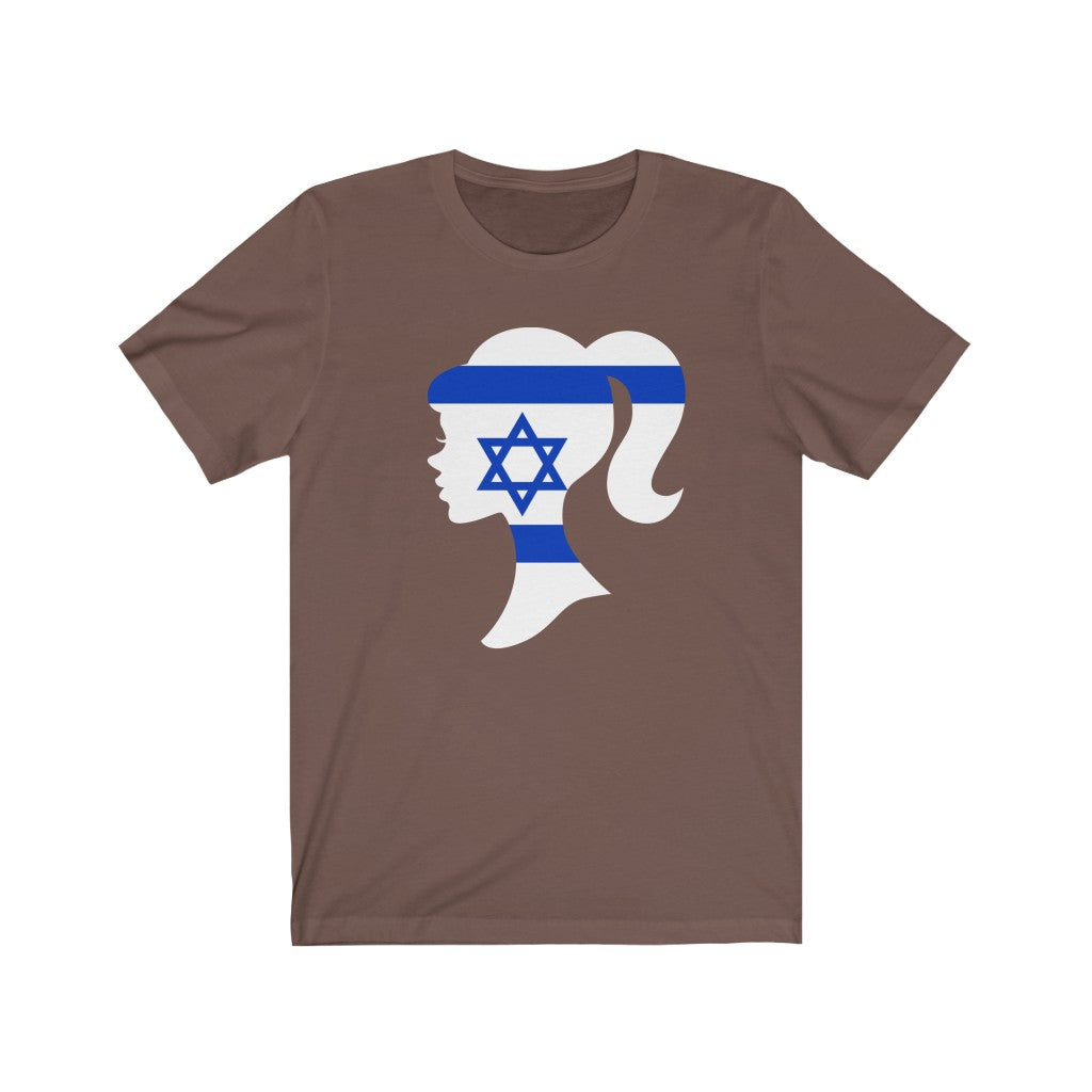 Israel Girl Flag Premium Tee - Unisex
