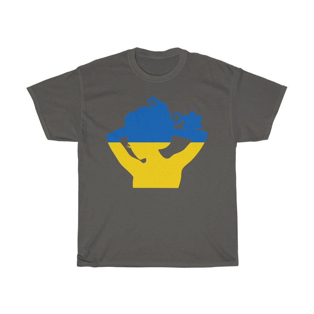 Ukraine Lady Flag Standard Tee - Unisex