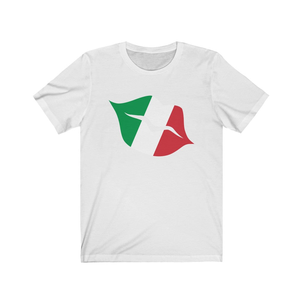 Italy Lips Flag Premium Tee - Unisex