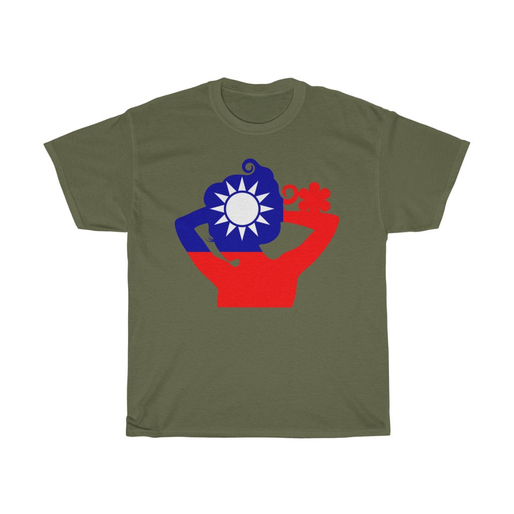 Republic of China - Taiwan Lady Flag Standard Tee - Unisex