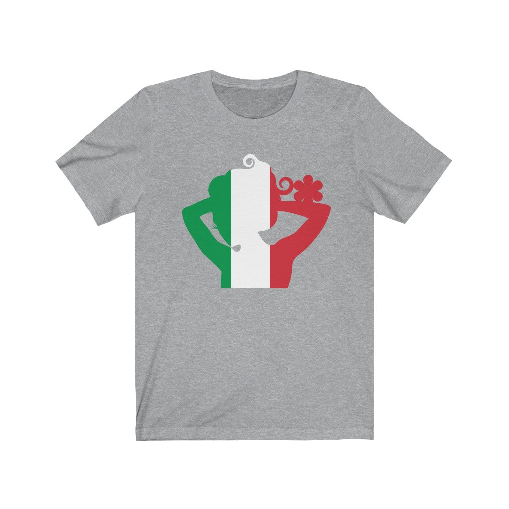 Italy Lady Flag Premium Tee - Unisex