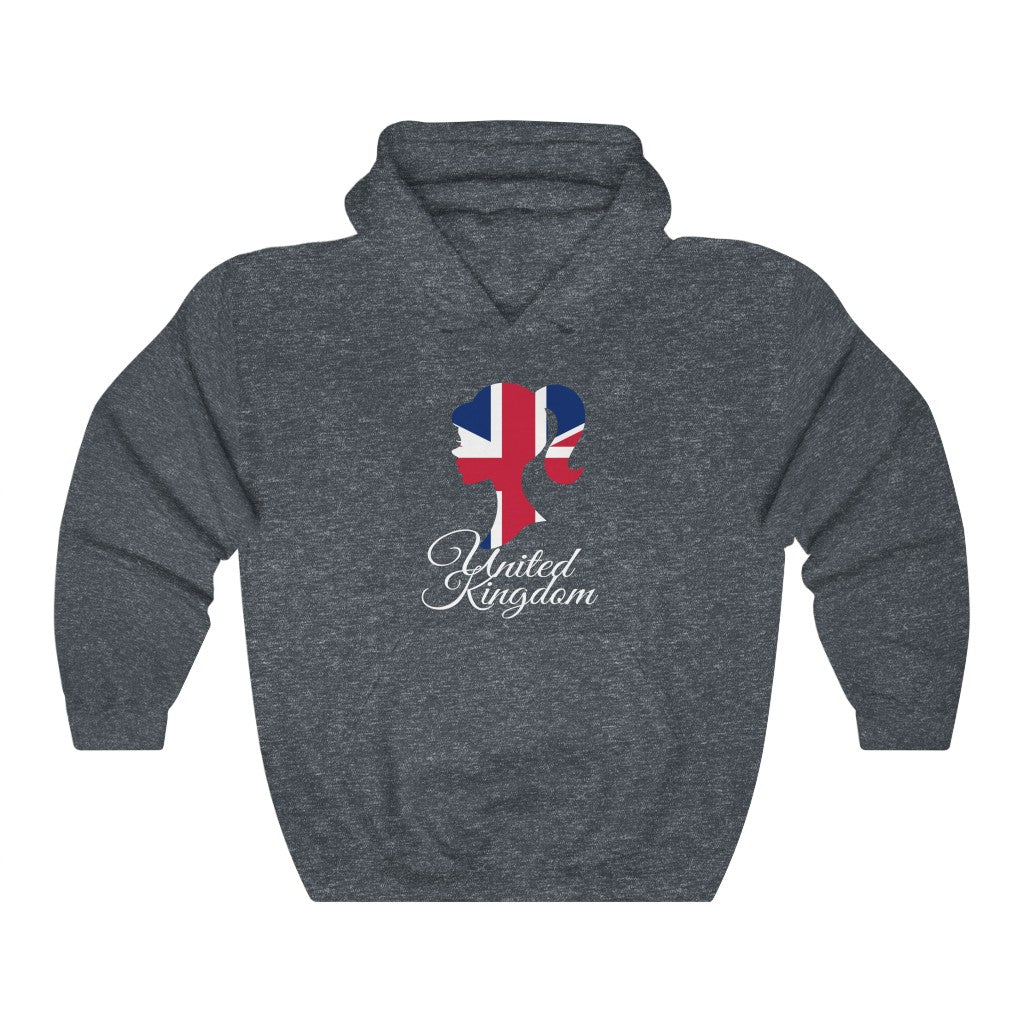 United Kingdom Girl Flag Hoodie Sweatshirt 2 - Unisex