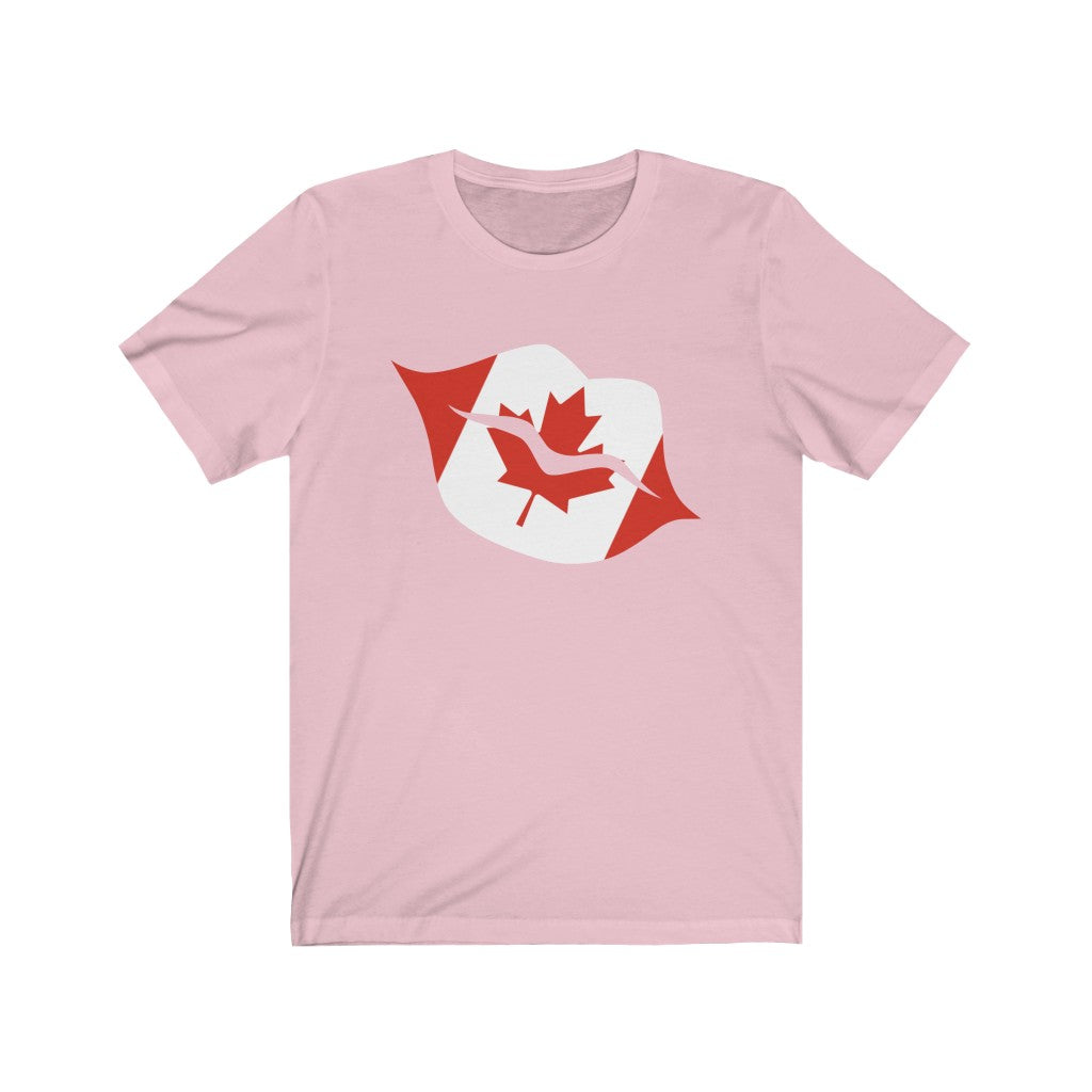 Canada Lips Flag Premium Tee - Unisex