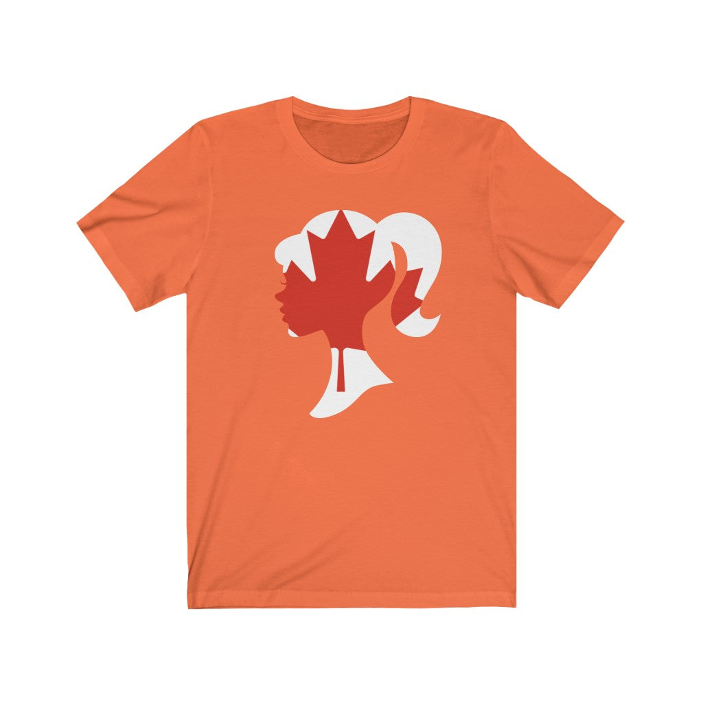 Canada Girl Flag Premium Tee - Unisex