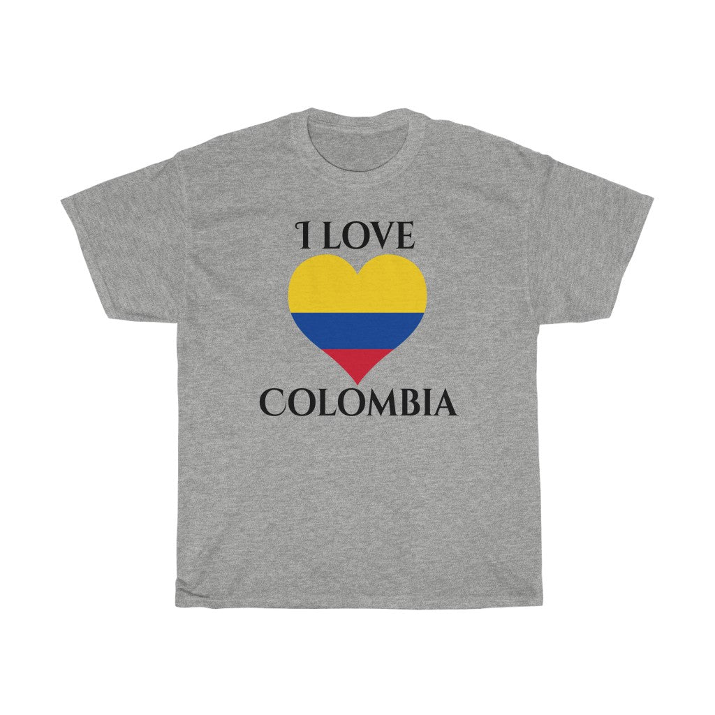 Colombia Heart Flag Standard Tee 1 - Unisex