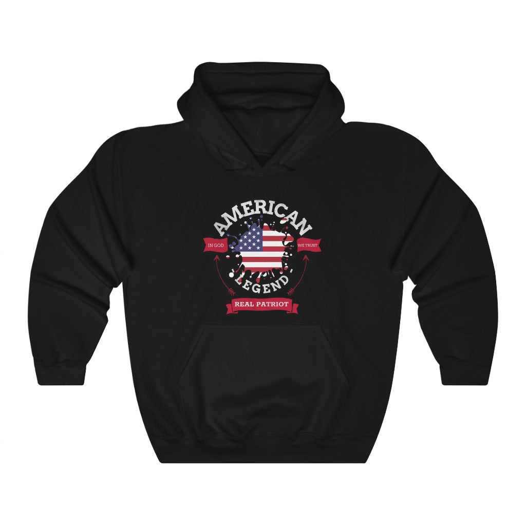 United States American Legend Flag Hoodie Sweatshirt 2 - Unisex