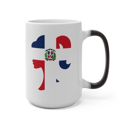 Dominican Republic Girl Color Changing Mug