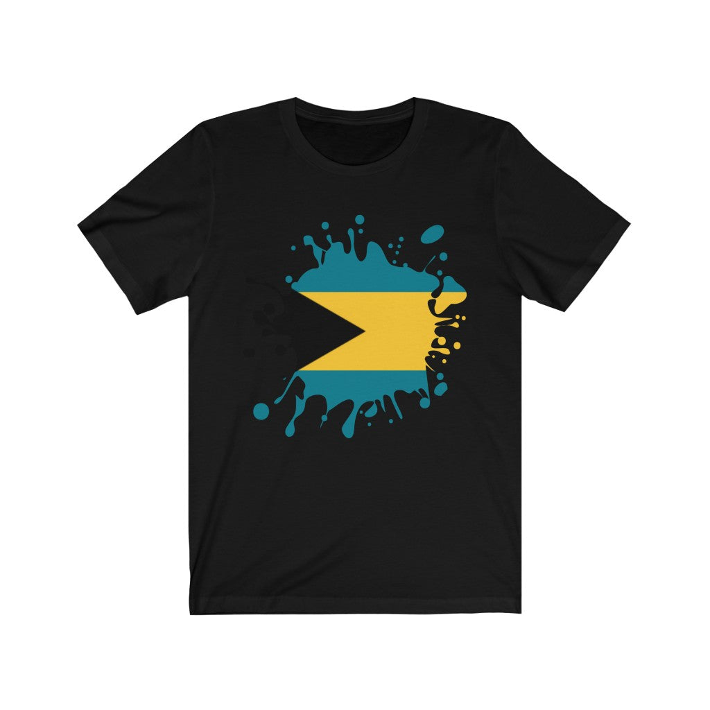 Bahamas Splat Flag Premium Tee - Unisex