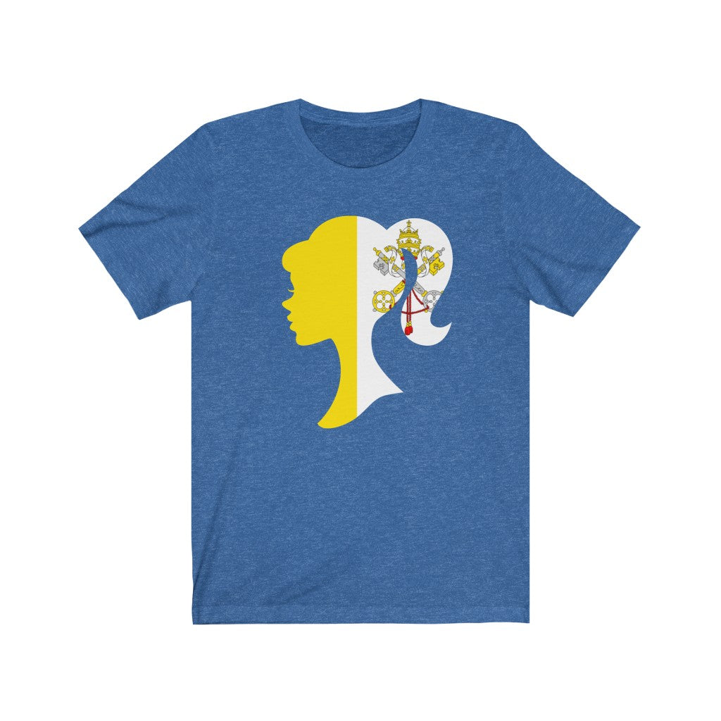 Holy See Girl Flag Premium Tee - Unisex
