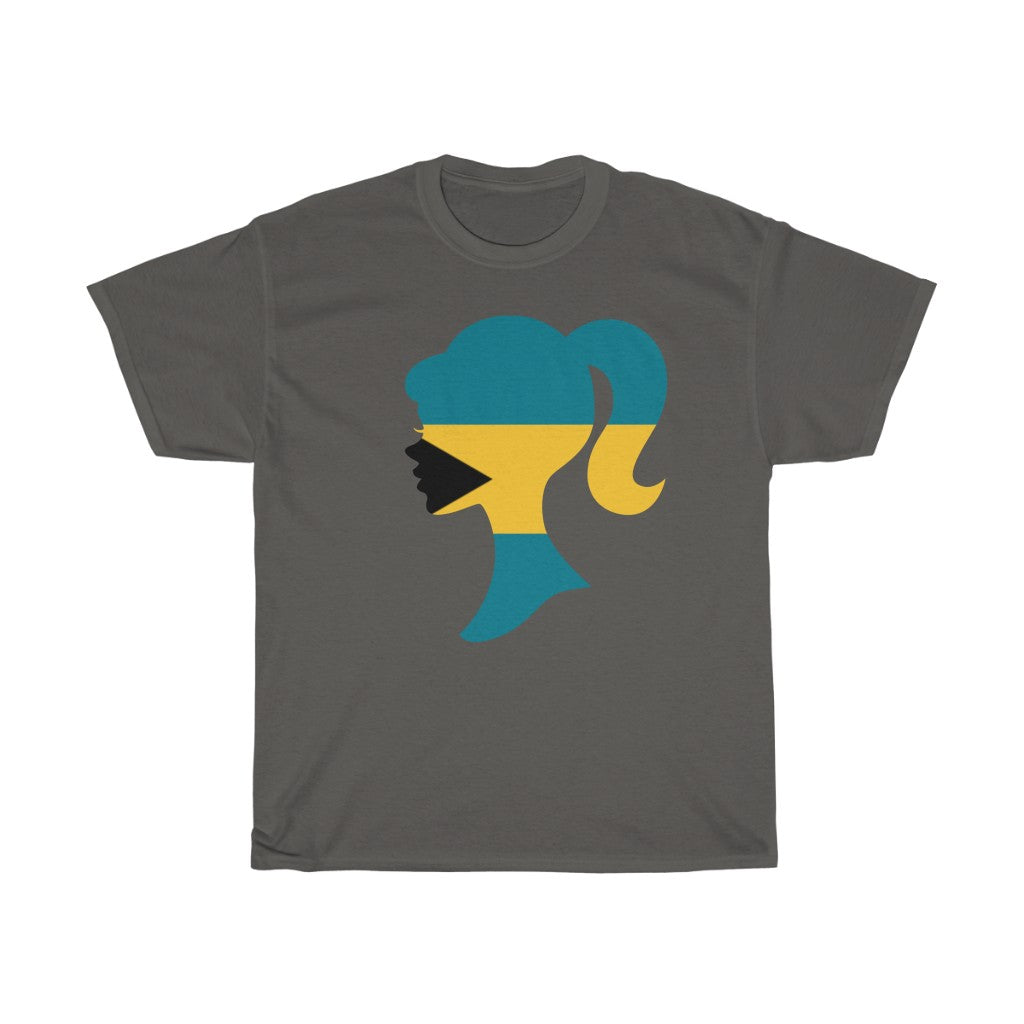Bahamas Girl Flag Standard Tee - Unisex