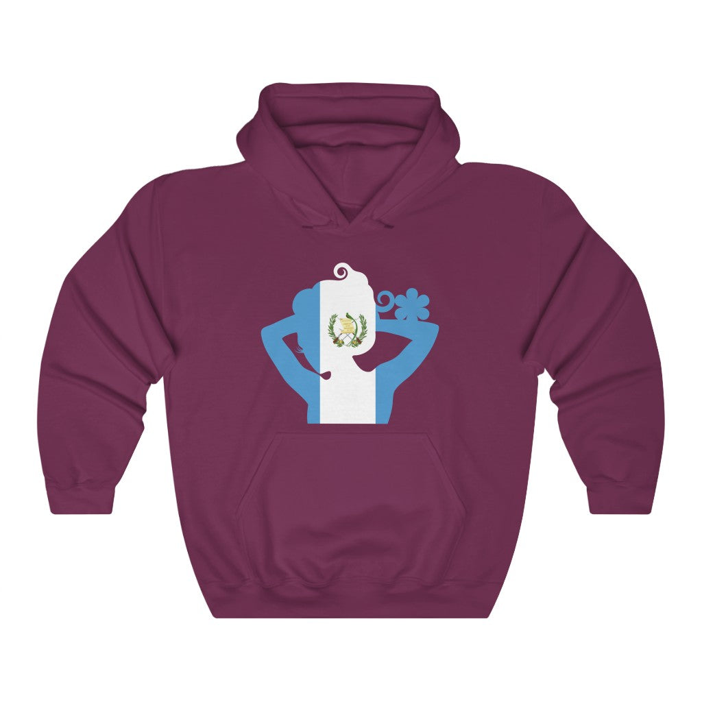 Guatemala Lady Flag Hoodie Sweatshirt - Unisex