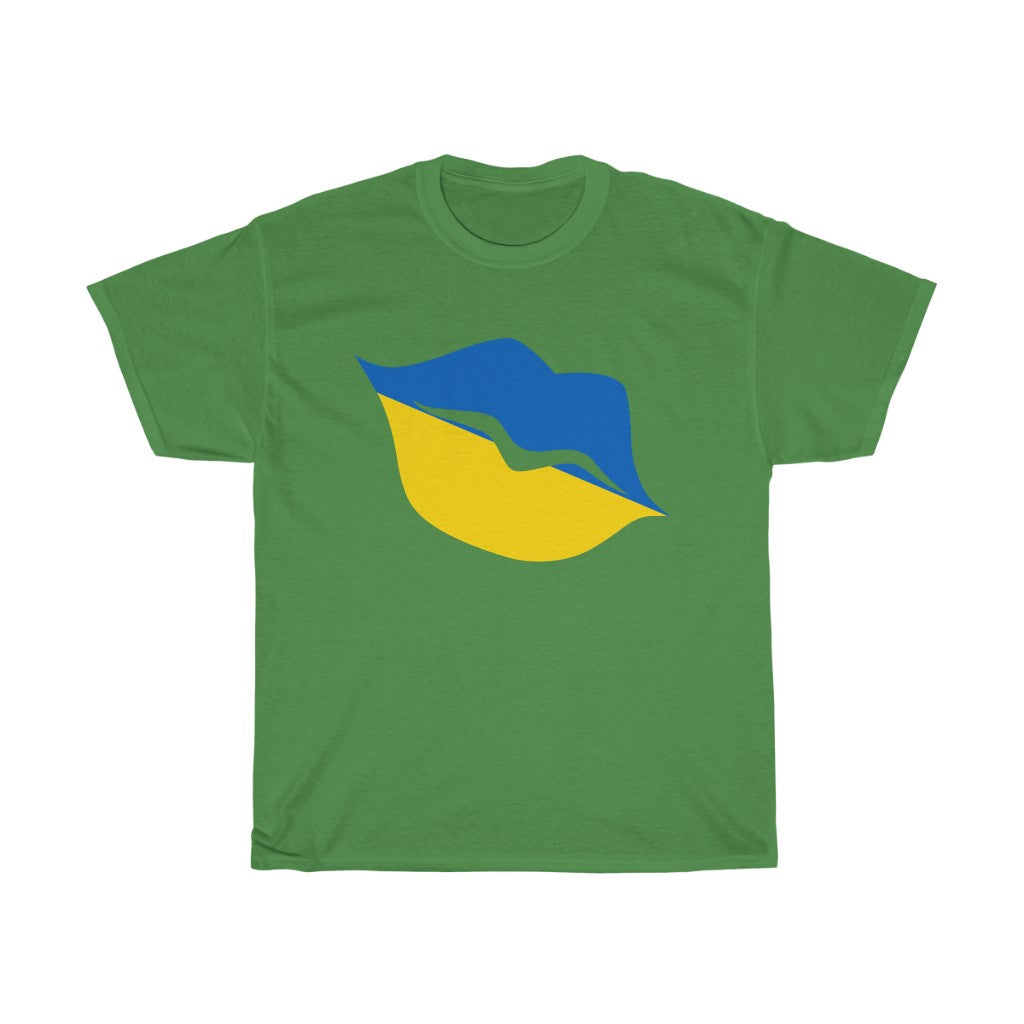 Ukraine Lips Flag Standard Tee - Unisex