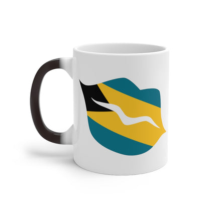 Bahamas Lips Color Changing Mug