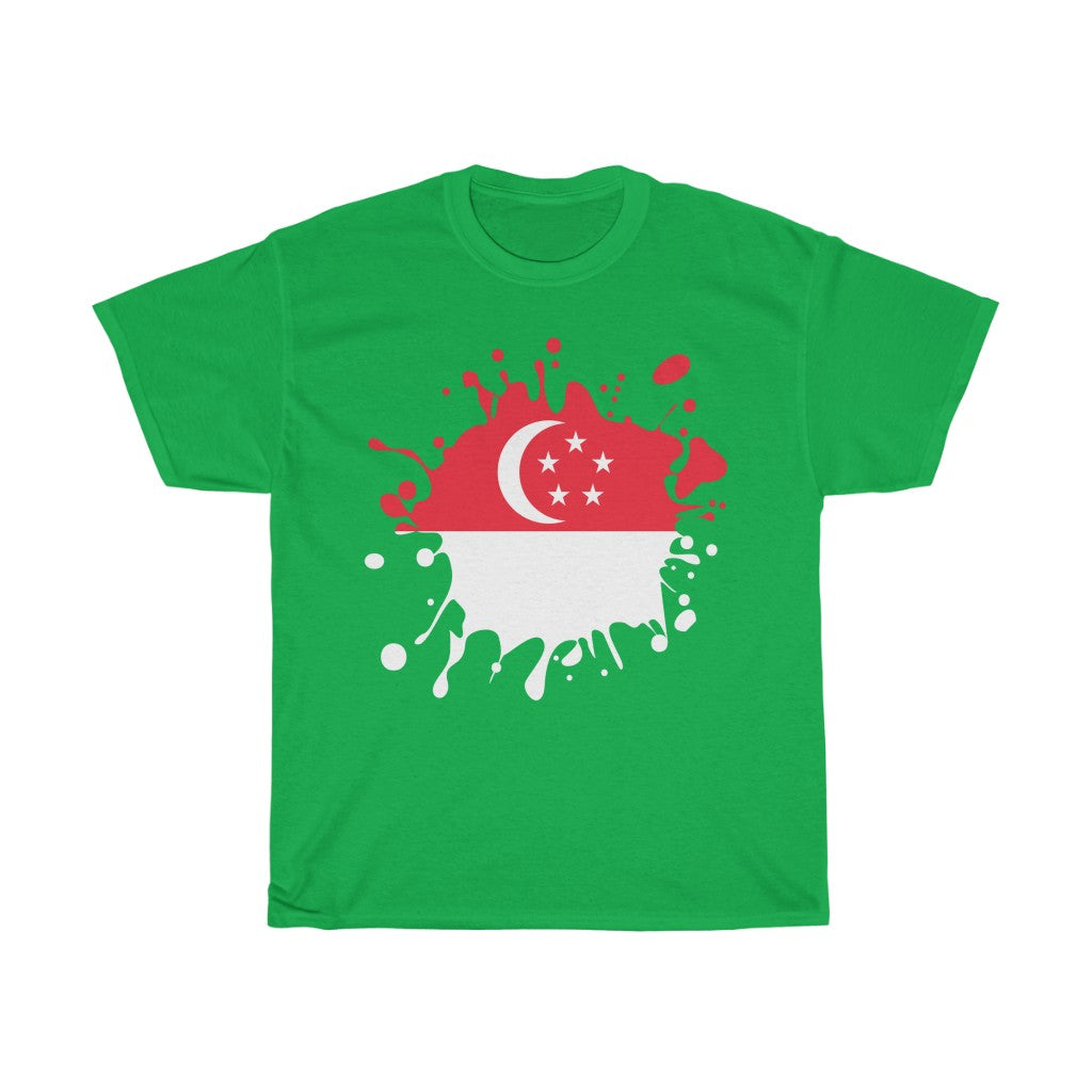 Singapore Splat Flag Standard Tee - Unisex