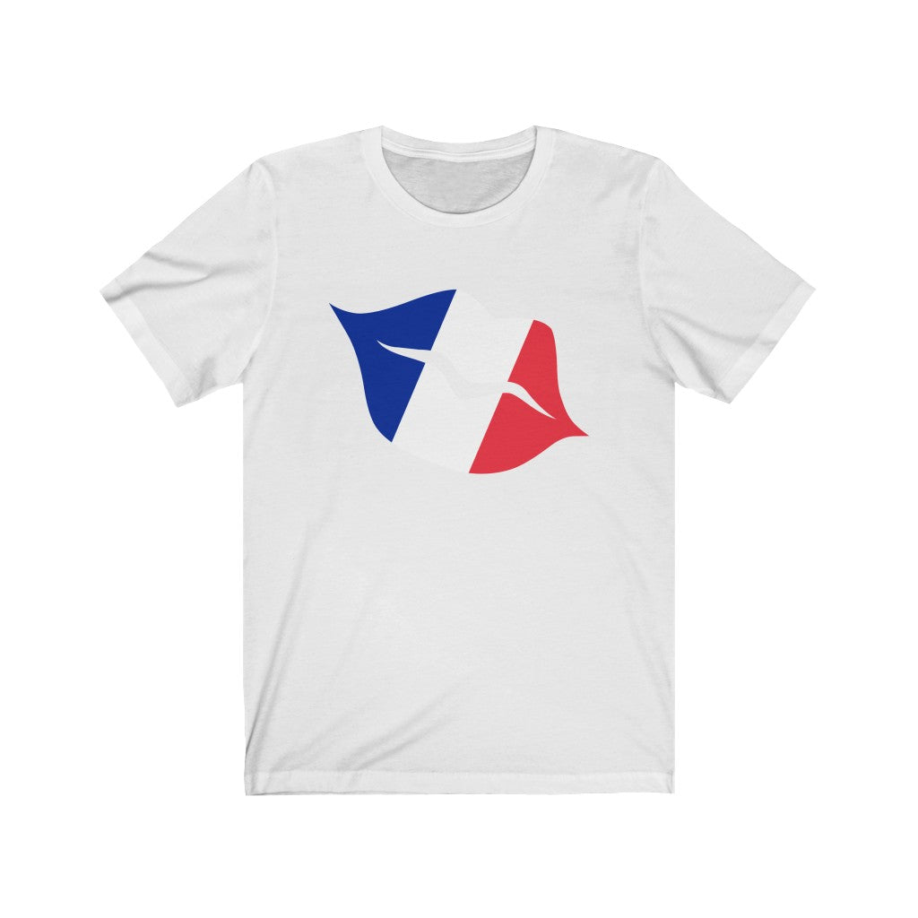 France Lips Flag Premium Tee - Unisex