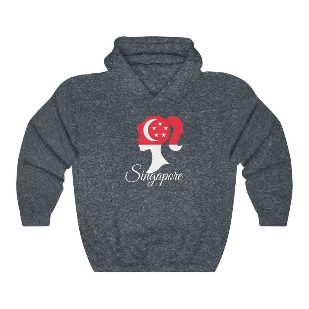 Singapore Girl Flag Hoodie Sweatshirt 2 - Unisex