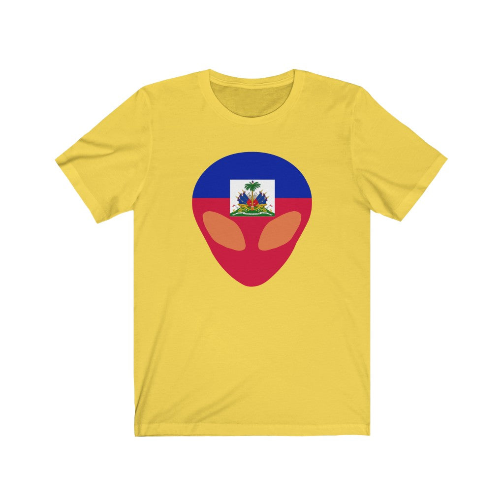 Haiti Alien Flag Premium Tee - Unisex