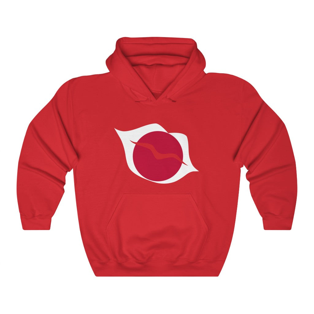 Japan Lips Flag Hoodie Sweatshirt - Unisex
