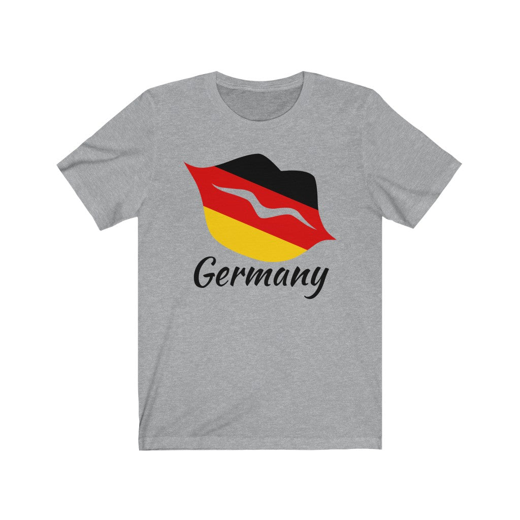 Germany Lips Flag Premium Tee 1 - Unisex