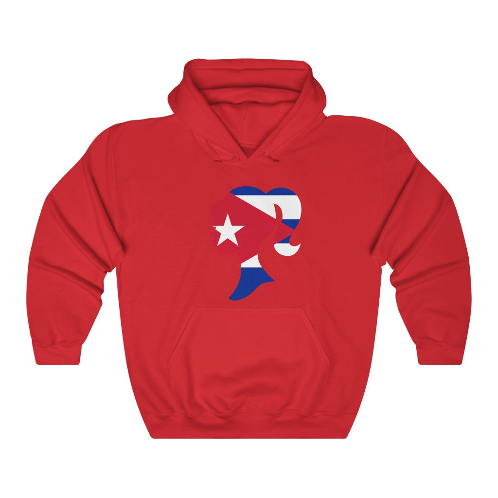 Cuba Girl Flag Hoodie Sweatshirt - Unisex