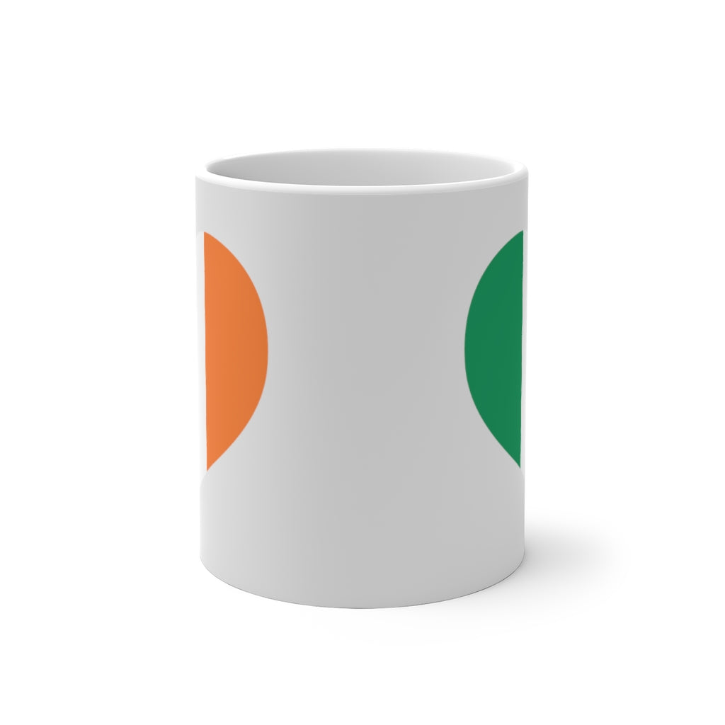 Ireland Heart Color Changing Mug