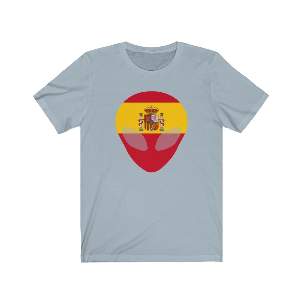 Spain Alien Flag Premium Tee - Unisex