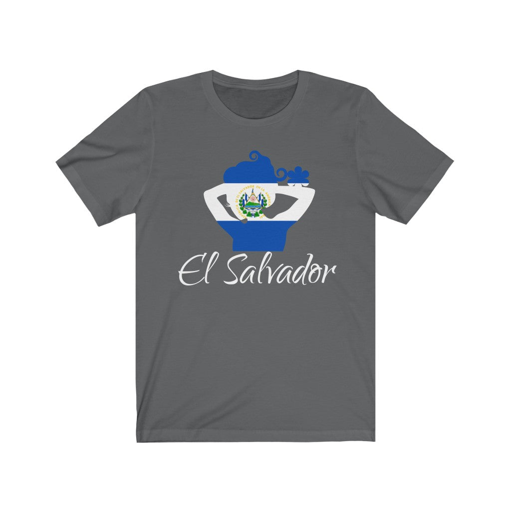 El Salvador Lady Flag Premium Tee 2 - Unisex