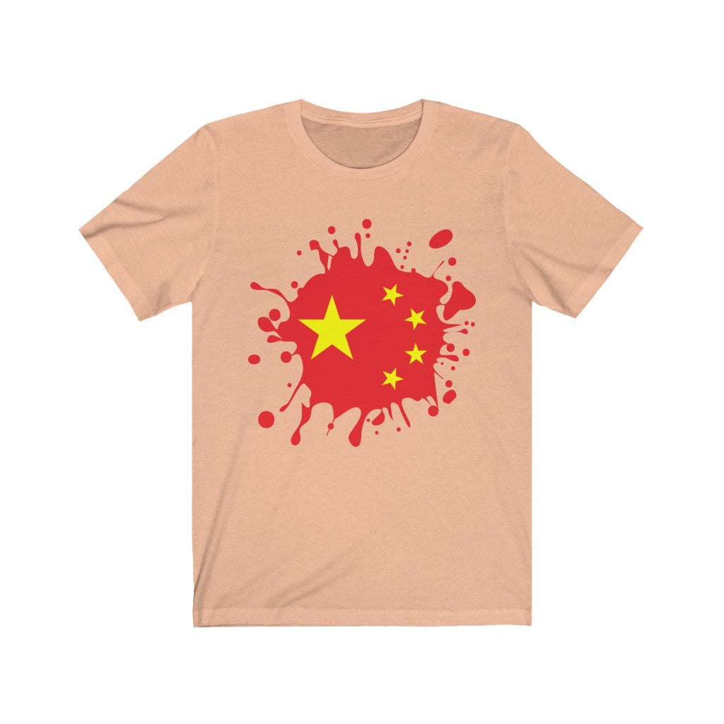 China Splat Flag Premium Tee - Unisex